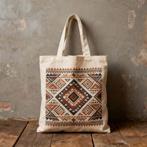 Bolsa de Tela de Lona con Logotipo Personalizado, Bolsas de Compras Reutilizables y Duraderas, Bolsa de Regalo de Lona de Algodón para Eventos Empresariales y Estudiantes - Product Image 1