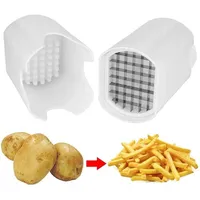 1 stuks Franse friet snijder, natuurlijke snijder, groente- en aardappelmes, voedsel- en groentesnijder, groentehakker