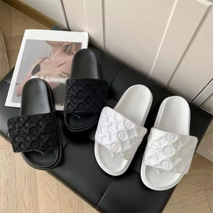 Premium Luxury Leather <b>Slide</b> Sandals Designer Style Non Slip Comfortable Luxury Casual Slippers court sneakers skate shoes - Product Image 5