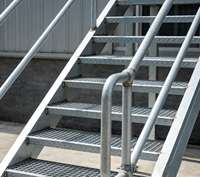 Grilles et marches d'escalier en acier composite galvanisé à chaud à prix avantageux