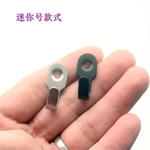 Stainless Steel Mini Hooks <b>Wall</b> Mounted Anti Corrosion Bathroom Kitchen Door Coat Hook U Shape Small Size Bag Hook Minimalist - Product Image 4
