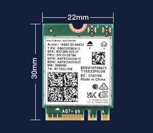 Produit de composants électroniques de carte réseau sans fil <span class=keywords><strong>Intel</strong></span> WiFi 6E <span class=keywords><strong>AX210NGW</strong></span> d'origine - Product Image 5
