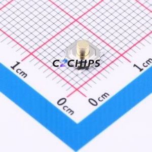BTS0C0051GMG00 Tactile <b>Switch</b> SMD-4P,5.2x5.2mm <b>Switch</b> Round Button 1.8N Vertical Mount 5.2mm - Product Image 1
