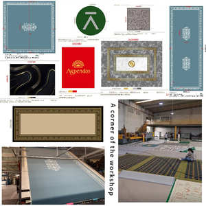 Tapis d'intérieur moderne à poils longs en nylon 100% avec dos en <span class=keywords><strong>coton</strong></span> ignifuge, durable, antidérapant, fabriqué à la machine, pour salon - Product Image 6