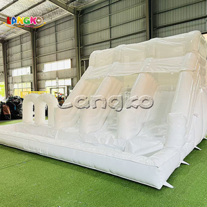 Castillo Inflable <span class=keywords><strong>de</strong></span> PVC, Color Blanco, <span class=keywords><strong>Precio</strong></span> Económico, Ampliamente Utilizado para Fiestas, Brincolines - Product Image 1