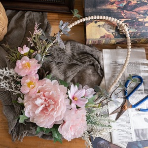 CallaFloral ผนังดอกไม้ประดิษฐ์แบบแขวน ผ้าพลาสติกทอ สำหรับตกแต่งงานแต่งงานและบ้าน CF01440 - Product Image 2