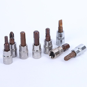 46 Piece Pc Combination Tool <b>Set</b> 1/4 In Socket Drive Crv Material For Auto And Home Repair - Product Image 3