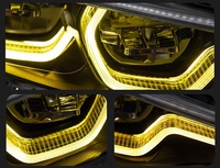 Feux avant de style laser AKD pour BMW Série 4 F32 M3, remplacement des feux de jour DRL, projecteur de phare, lifting
