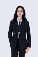 Costume de Manager d'Hôtel Automne-Hiver pour Femme, Uniforme Professionnel de Réceptionniste, Tenue de Travail, Fournisseur Direct d'Usine OEM