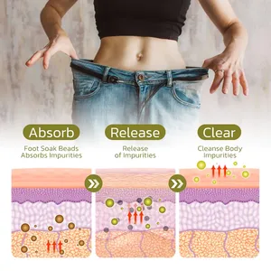 Offre Spéciale 5 pièces nettoyage des pieds sac de trempage naturel corps apaisant façonnage minceur bain de pieds désintoxication apaisant Fatigue gonflement soins - Product Image 6