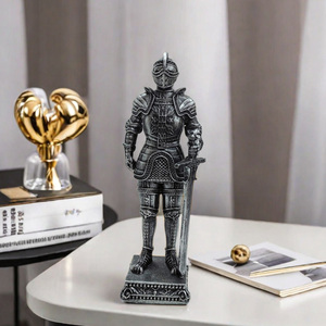 Splendidamente realizzato cavalieri medievali europei arredamento per <span class=keywords><strong>la</strong></span> casa decorazione ufficio in resina artigianato - Product Image 3