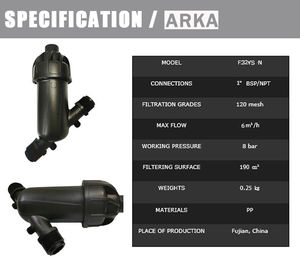 ARKA <span class=keywords><strong>Irig</strong></span> 1 pulgadas Y pantalla tipo de filtro para el sistema de riego por goteo otros riego - Product Image 3