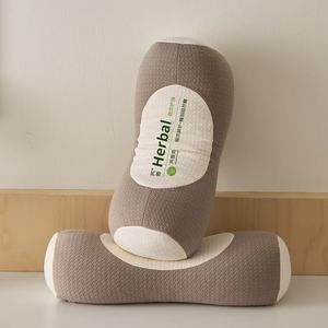 Trang chủ phòng ngủ hiện đại mềm khỏe mạnh giấc ngủ Hữu Cơ Thảo Dược Kiều mạch vỏ cổ gối chần hình chữ nhật bộ đồ giường gối - Product Image 6