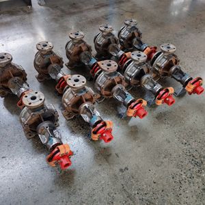 مضخة دوران الزيت الحراري بدرجة حرارة 370 درجة مئوية، مضخات طرد مركزي للسوائل الساخنة - Product Image 5