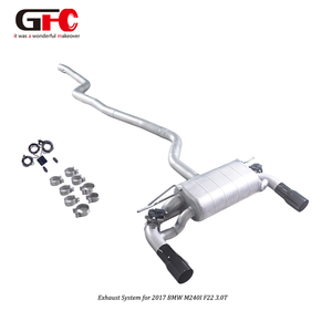 Fabrication professionnelle, <span class=keywords><strong>prix</strong></span> attractif, tuyau d'échappement automobile pour BMW <span class=keywords><strong>M240i</strong></span> 3.0T F22, échappement catback en acier inoxydable 304 - Product Image 3