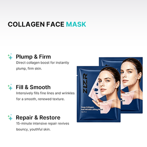 Masque Facial Hydratant au Collagène d'Algues Marines 100% Naturel, Format Voyage Compressé, Marque Blanche en Gros pour Tous Types de Peau - Product Image 2