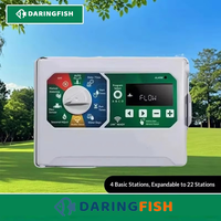 Module de Contrôle d'Irrigation Automatique DaringFish avec Minuteur et Capteurs Environnementaux pour Aménagement Paysager