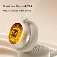 Casque rétro en stock avec une longue autonomie de batterie pour un son stéréo sans fil 5.4, fabricant de casque à réduction de bruit active
