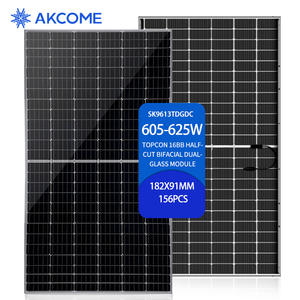 Best Quality 620W <strong>Solar</strong> Photovoltaic Panel Adaptor Array <strong>Perovskite</strong> Connection System Featuring N-Type HJT PERC Half <strong>Cell</strong> 22.01% - Product Image 5