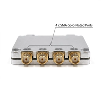 Módulo RFID UHF Integrado FJ-U84 con 4 Puertos SMA, Impinj E710 33dBm, Placa Lectora TTL UART, Dispositivo OEM para Desarrollo Secundario, 25m+ 700+