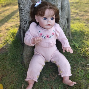 R & B Real Muecas Para Nias – ensemble de poupées gonflables pour filles, jouets bébé Boneca Reborn Silicone Alive BabyDoll - Product Image 1