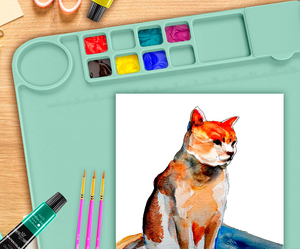 Planche à dessin antidérapante en silicone unisexe pour enfants de 5 à 7 ans, avec gobelet inclus - Product Image 2