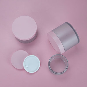 Rỗng <span class=keywords><strong>container</strong></span> thực phẩm lớp 50ml-1000ml miệng rộng Pet mỹ phẩm cơ thể chà kem bao bì trong suốt Jar Trắng Nắp bao bì - Product Image 6