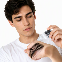 Kit de fixation et de détachement pour perruques en matériaux composites, avec colle à dentelle, gel capillaire super-résistant et agent de détachement, résistant à l'eau, pour la partie frontale