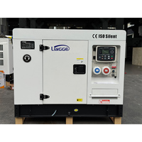 Generador Diésel Súper Silencioso LINGGE de 15Kw 20Kw 25Kw, Portátil, para Uso Doméstico