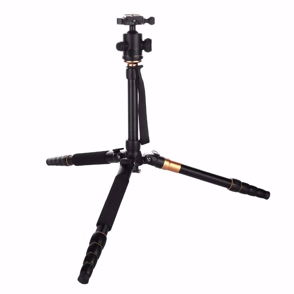 QZSD Q666 Pro Portable Tripod & Monopod Set for Digital SLR Camera