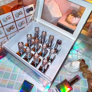 JTING Hot Selling Seasonal Popular Reflective Disco Gel Polish Collection 12colors Set <b>Box</b> Unique Design Gel Nail Polish Brand - Product Image 5