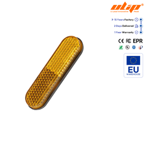 Pegatinas reflectantes originales Kukirin G3 para el scooter eléctrico Kukirin G3 Kamikaza, parches decorativos de advertencia nocturna delanteros y traseros - Product Image 1