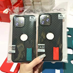 <span class=keywords><strong>Coque</strong></span> de téléphone portable <span class=keywords><strong>anti</strong></span>-choc Design de luxe pour <span class=keywords><strong>iPhone</strong></span> <span class=keywords><strong>11</strong></span> 12 13 14 15 Pro Max support invisible Logo trou spécial étuis arrière couverture - Product Image 3