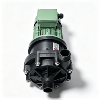 Pompe centrifuge à entraînement magnétique K AMX-441UGASV-0 0,5 HP pour le transfert de produits chimiques et la circulation d'acides, pompe à eau industrielle en plastique