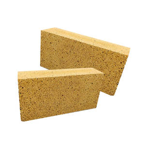 Preisgünstige Aluminium-Mullit-Bauxit-MgO-Feuerfeste Ziegelsteine für Pizzaöfen Feuerfester Block mit Muster - Product Image 3