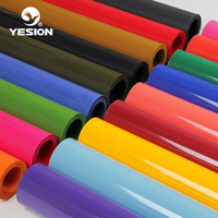 Rouleau vinyle de transfert thermique 3D Red Flock