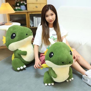 Nouvelle Coussinette Dragon Volant Mignon et Grosse, Peluche Dragon Vert pour Enfants - Product Image 4