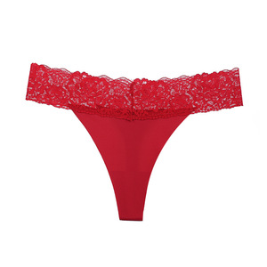 Vente Flash : Culottes string sans couture taille basse <span class=keywords><strong>en</strong></span> dentelle pour <span class=keywords><strong>femme</strong></span> – <span class=keywords><strong>Lingerie</strong></span> sexy et douce à motif floral pour dames - Product Image 6
