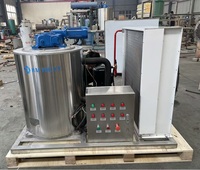 Machine à glace en flocons Haiyue 1 et 2 tonnes, fabrication commerciale, sur mesure, pour la pêche – Approvisionnement direct usine