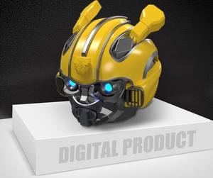 Haut-parleur sans fil Bluetooth pour enfants, caisson de basses, jaune abeille, haut-parleur sans fil portable - Product Image 2