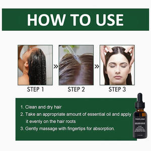 Black Castor <b>Rosemary</b> Nourishing Anti-Hair Loss Silicone-Free Hair Care <b>Oil</b> 60ml Suitable for All Hair Types - Product Image 4