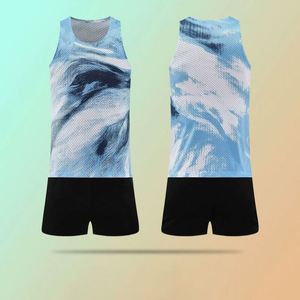 เสื้อกล้ามมาราธอนแบบสวมใส่สบายสำหรับทีมชายหญิง พิมพ์ลายถักทอ ระบายอากาศได้ดี เหมาะสำหรับการแข่งขัน - Product Image 3