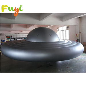 Ovni Inflable Publicitario Giratorio para Discotecas, Iluminación Inflable para Escenarios, <span class=keywords><strong>Platillo</strong></span> Volador Inflable para Eventos - Product Image 4