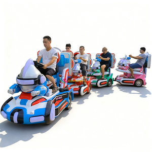 Trackless <b>Electric</b> <b>Sightseeing</b> <b>Train</b> for Outdoor Use in Shopping Malls & Commercial Areas Metal Construction Amusement Ride - Product Image 2