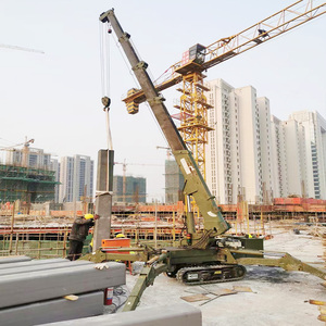 מכירה חמה 8 טון מיני זחילה מנוף/העכביש הידראולי סולר טלסקופי בום 8 טון העכביש - Product Image 3