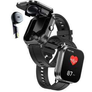 <span class=keywords><strong>Smart</strong></span> Watch D8-Pro <span class=keywords><strong>2</strong></span> in 1 con auricolari Wireless TWS In-ear Smartwatch Buds cuffie <span class=keywords><strong>Smart</strong></span> bracciale cinturino da polso - Product Image 1