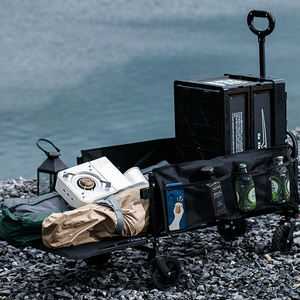 Foldable Mesh Portable <b>Trolley</b> with Rear Door ODM Large Capacity High Quality All Terrain Waterproof Shopping & <b>Tools</b> Storage - Product Image 3