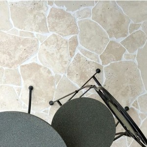 Samistone hiện đại <span class=keywords><strong>travertine</strong></span> paver gạch không thường xuyên bị hỏng ngẫu nhiên hình Ốp cho vườn và sàn ngoài trời - Product Image 4