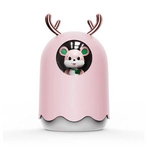 Mini Purificador <span class=keywords><strong>de</strong></span> Aire con Luz LED, Humidificador, Difusor <span class=keywords><strong>de</strong></span> Aroma, <span class=keywords><strong>Atomizador</strong></span> Portátil para Escritorio y Auto, Diseño <span class=keywords><strong>de</strong></span> Muñeca <span class=keywords><strong>de</strong></span> Dibujos Animados, Gran Venta - Product Image 1