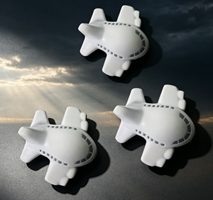 Wholesale Trending White Airplane Squishy Toy Soft PU Slow <b>Rebound</b> 10cm Stress Relief Gifts for Kids 14 Years & up - Product Image 5